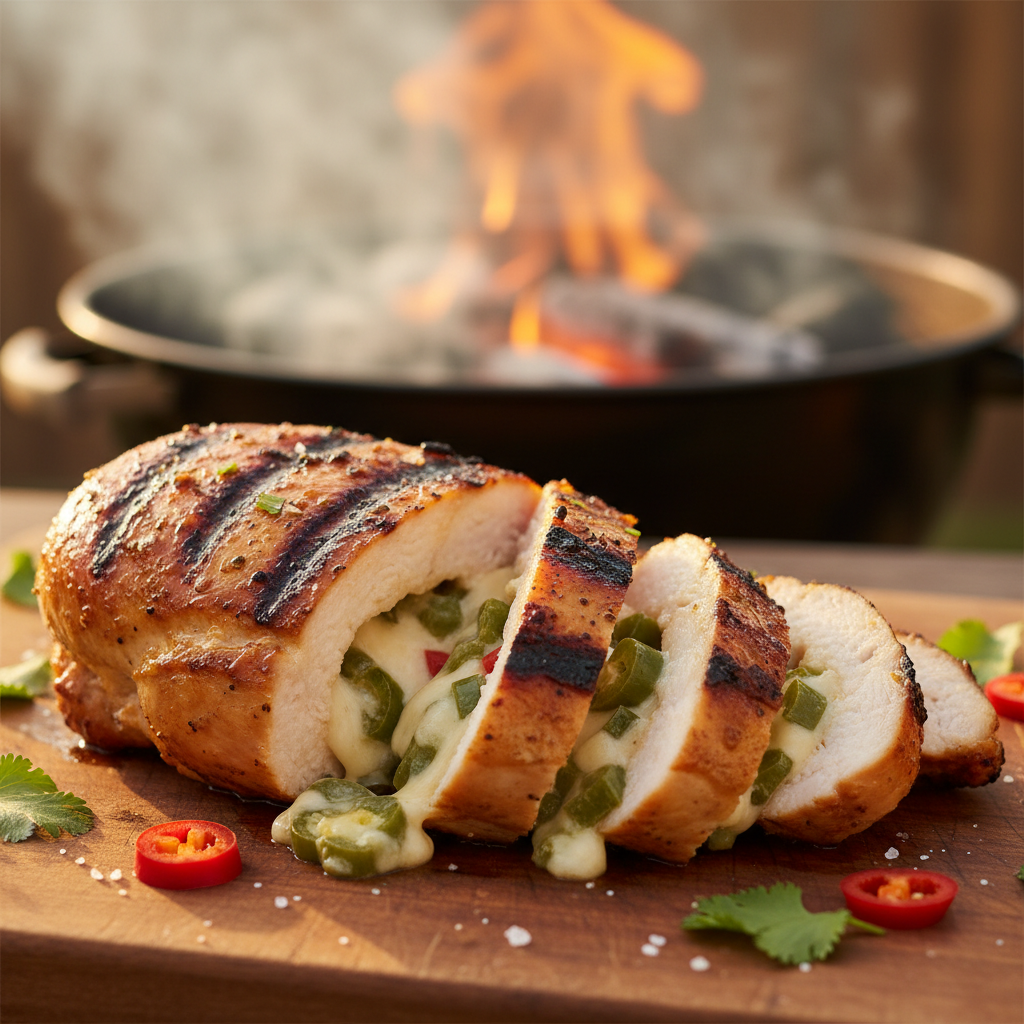 Jalapeño Popper Stuffed Chicken