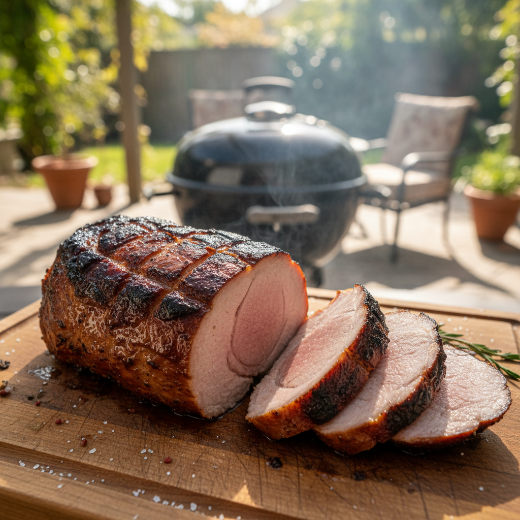 Smoky Grilled Pork Loin