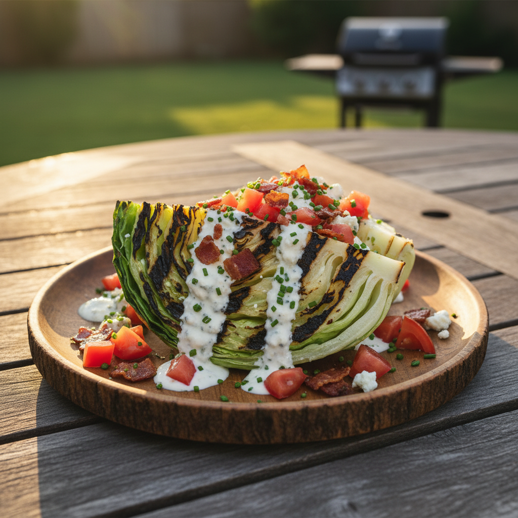 Grilled Steakhouse Wedge Salad