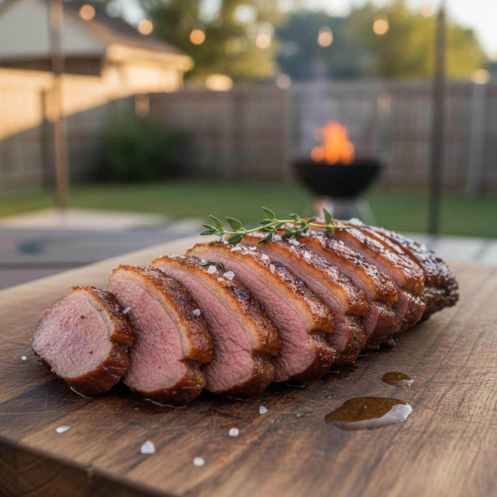 Smoked & Seared Duck Breast