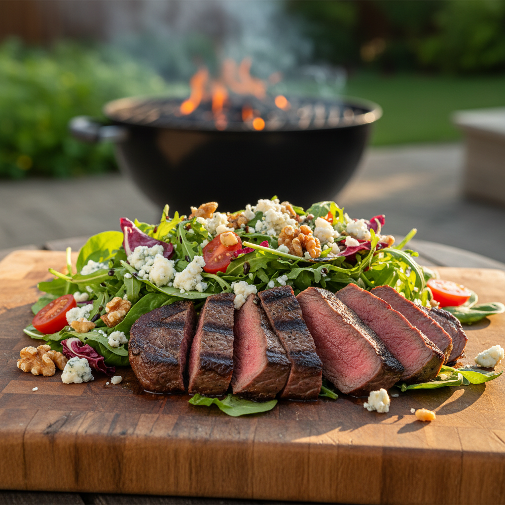 Grilled Steak & Blue Cheese Salad