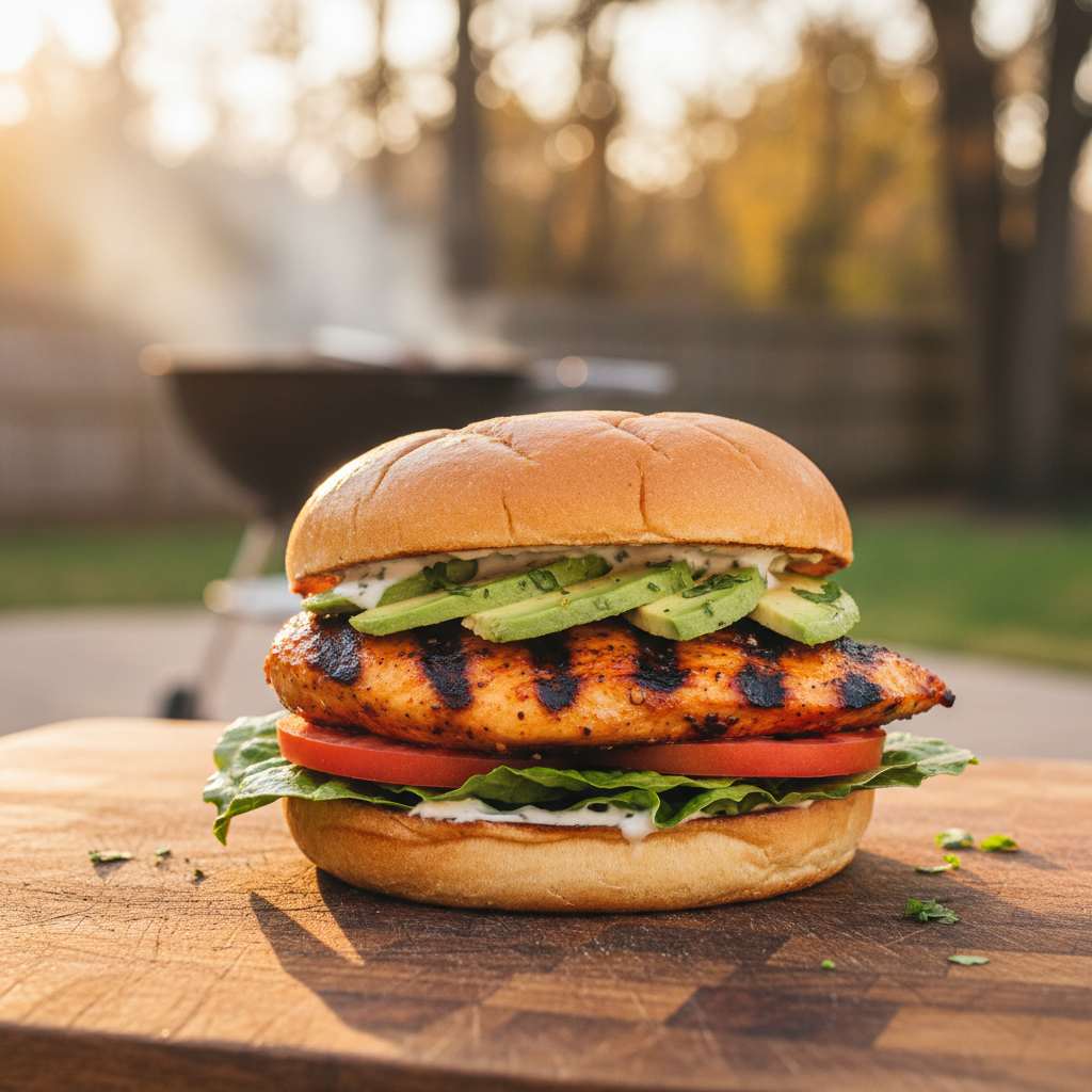 Chipotle-Lime Grilled Chicken Sandwiches