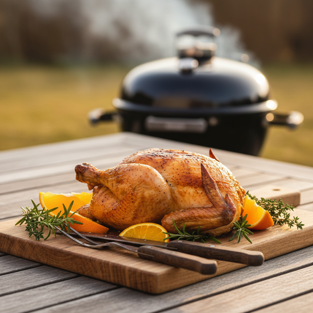 Zesty Orange & Herb Whole Roasted Chicken