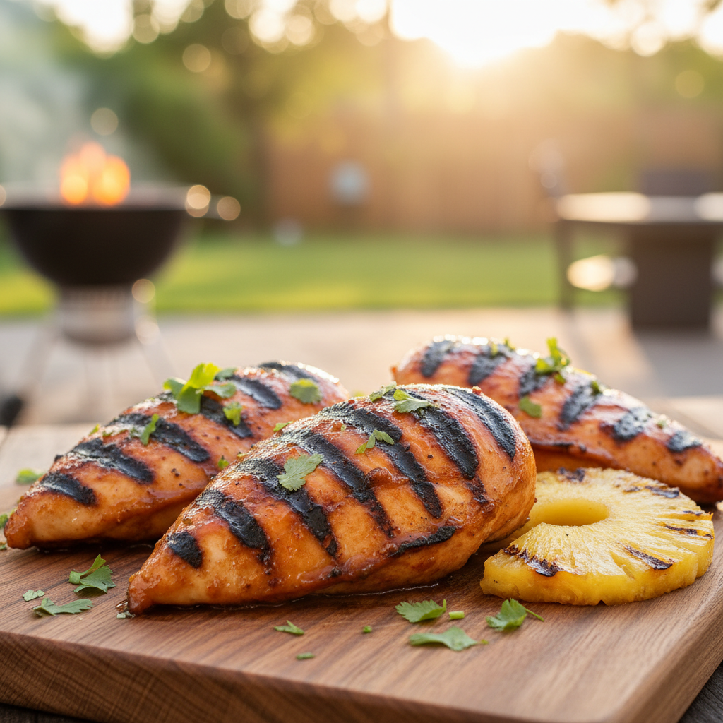 Sweet & Spicy Pineapple Chicken