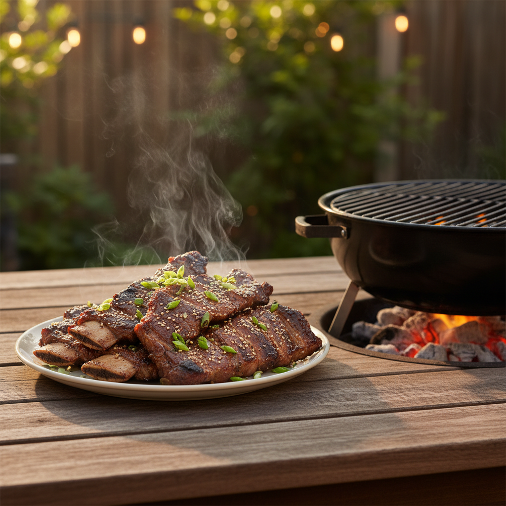Grilled Korean-Style Short Ribs